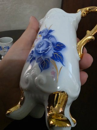 Servizio Liquore Vintage Porcellana Limoges