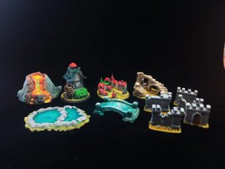 Escenografía Rol D&D Mage Knight pintada