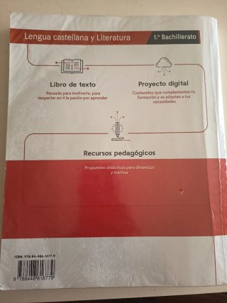 Lengua castellana y literatura, 1 Bachillerato