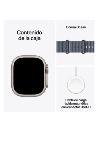 Apple Watch Ultra 3 Azul/Plateado