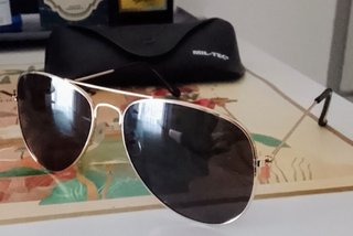 Occhiali Mil Tec Pilot Gold