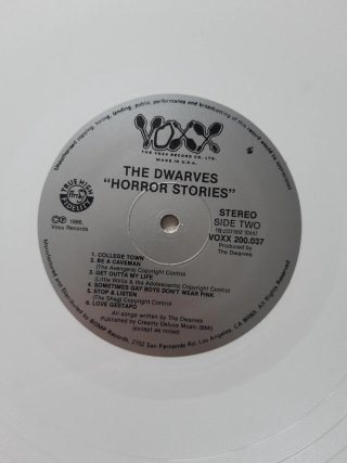 Vinilo Dwarves Horror Stories Punk Rock