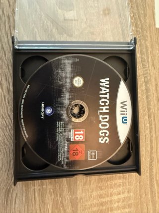 Nintendo Wii U Negra + Juego Watch Dogs + Mando
