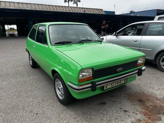 Ford  Fiesta mk1 1976 de las primeras unidades