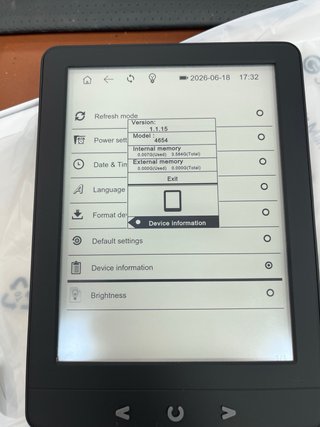 Silvergear E-reader con luz frontal#231006