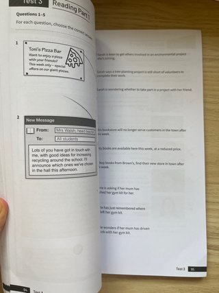 Libro de exámenes inglés