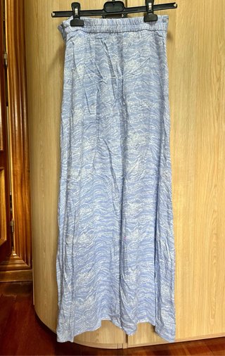 Falda Larga Estampada, talla S, Easy Wear
