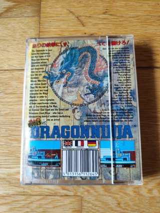 Juego DRAGON NINJA para AMSTRAD CPC