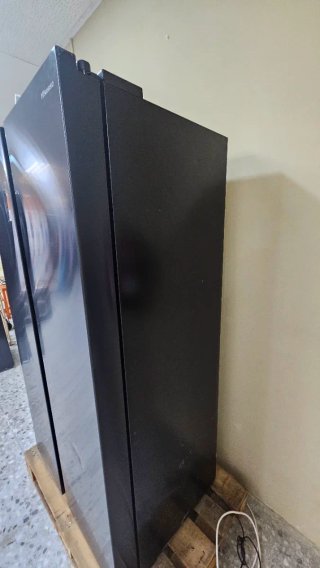 Nevera Hisense Doble Puerta Negra