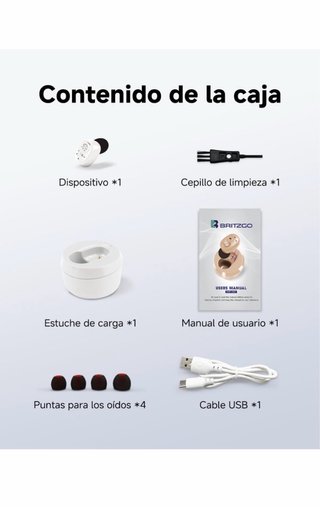 Britzgo Amplificador de sonido personal 1607