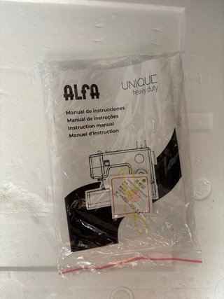Máquina de coser Alfa Unique Heavy Duty