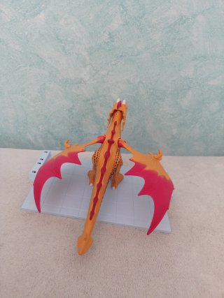 Dragón Playmobil Naranja y Rojo chino