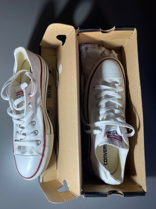 Converse Chuck Taylor All Star Ox Blancas