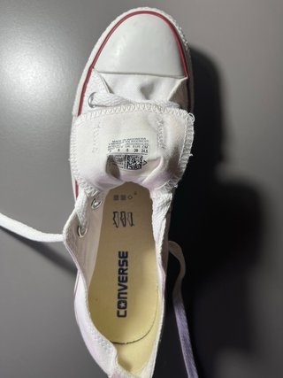 Converse Chuck Taylor All Star Ox Blancas