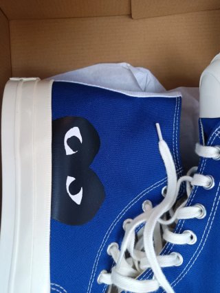Converse x CDG Play Chuck Taylor All Star Azul