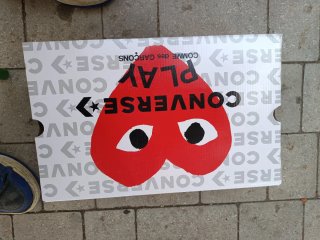 Converse x CDG Play Chuck Taylor All Star Azul