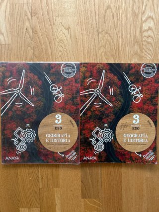 Libros anaya historia trimestre 1 y 3