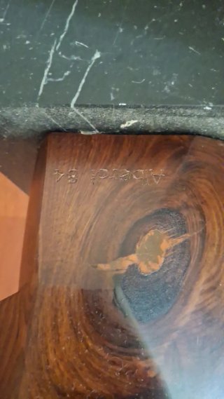Escultura Alberdi 65 cm. AÑO 84