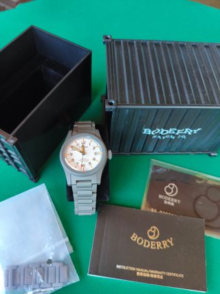 Reloj Boderry Automático Titanium