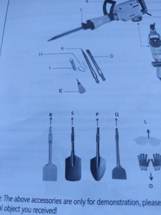 Martillo Demoledor VEVOR 66J