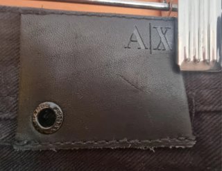 Pantalón Armani Exchange (A|X) Negro Talla 36