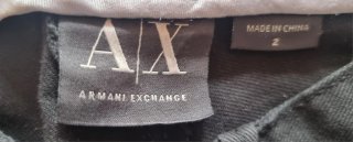 Pantalón Armani Exchange (A|X) Negro Talla 36