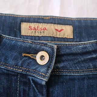 Minifalda vaquera Salsa con tachuelas - Talla 28