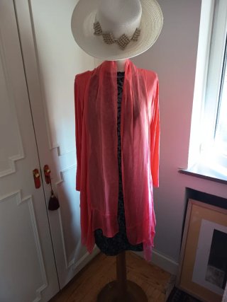 Chaqueta Pólita Talla Única rojo coral