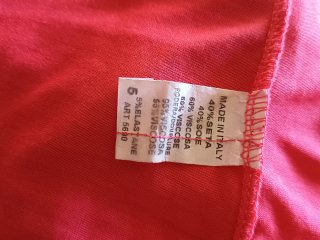 Chaqueta Pólita Talla Única rojo coral