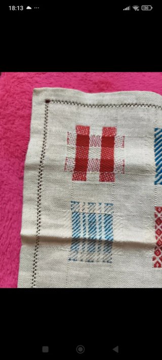 Muestrario de zurcidos antiguo