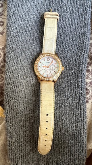 Orologio Guess Trend Luxe M W17516L1 Dorato Vintage