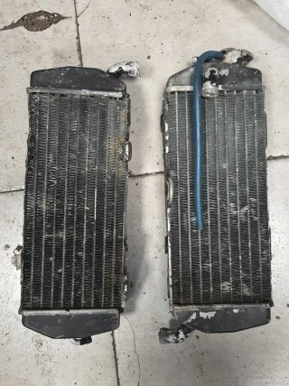 Radiadores KTM LC4 600 1992 + Plásticos
