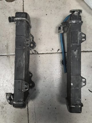 Radiadores KTM LC4 600 1992 + Plásticos