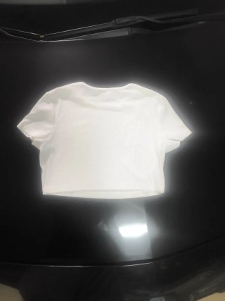 Camiseta blanca corta