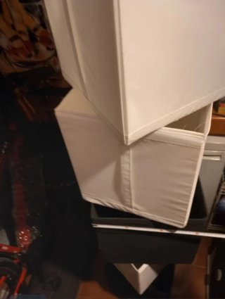 Cajones de tela Ikea
