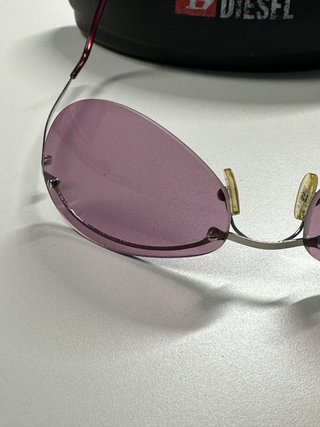 Gafas de sol Diesel ovaladas sin montura
