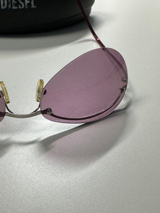 Gafas de sol Diesel ovaladas sin montura