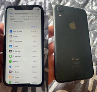 iPhone XR 64GB Negro + Funda