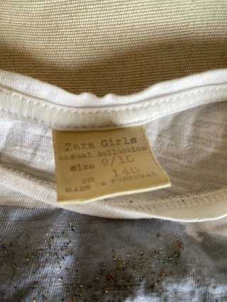 Lote 2 camisetas niña manga larga 140cm,Talla 9/10