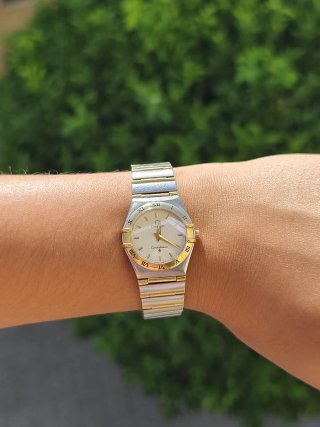 Omega Constellation 18k Oro y Plata