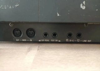 Teclado Technics vintage SX-K700