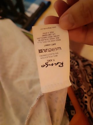 Vestido estampado talla XXL