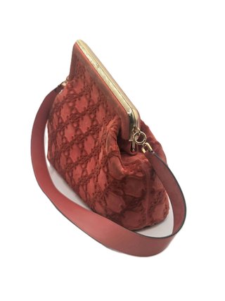 Bolso Fendi Camoscio Kaligraphy Rosa