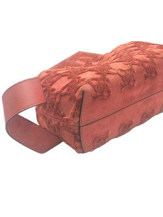 Bolso Fendi Camoscio Kaligraphy Rosa