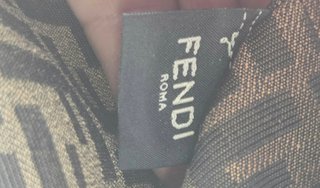 Bolso Fendi Camoscio Kaligraphy Rosa