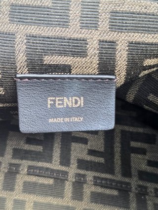 Bolso Fendi Camoscio Kaligraphy Rosa