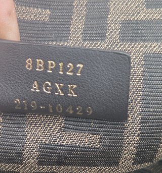 Bolso Fendi Camoscio Kaligraphy Rosa