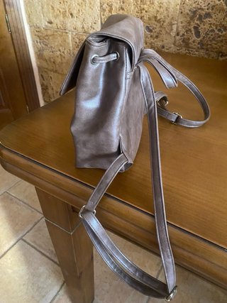 Mochila marrón