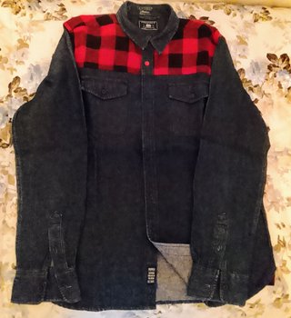 Camicia Penfield Flanella Jeans Uomo