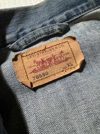Chaqueta Vaquera Levi's Talla XL Vintage